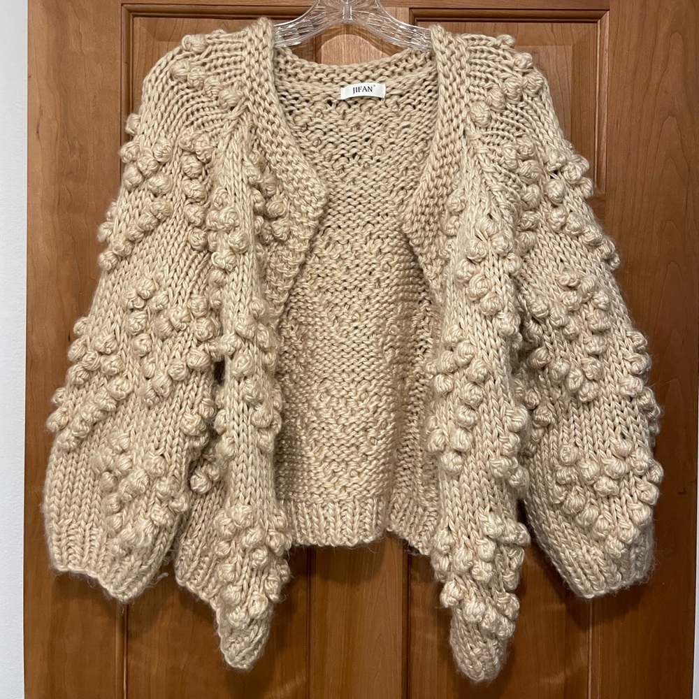 Knit bauble sweater